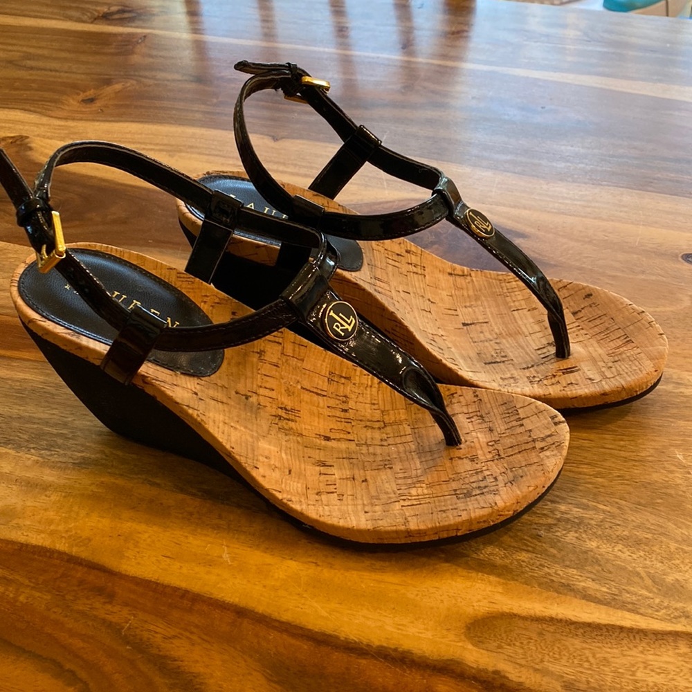 Lauren Ralph Lauren wedge sandals